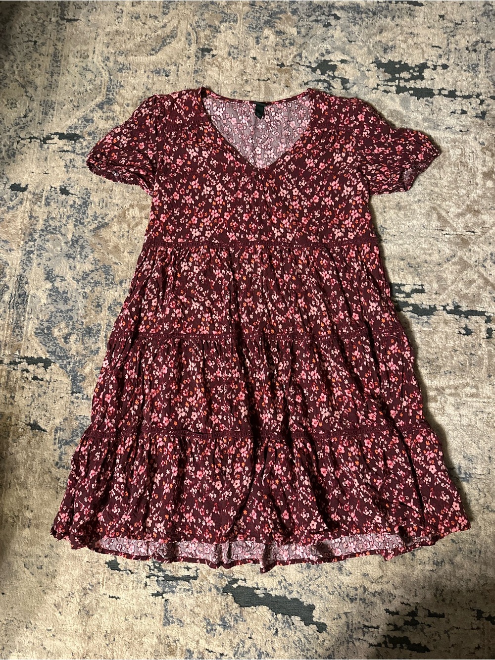 Floral Babydoll Dress